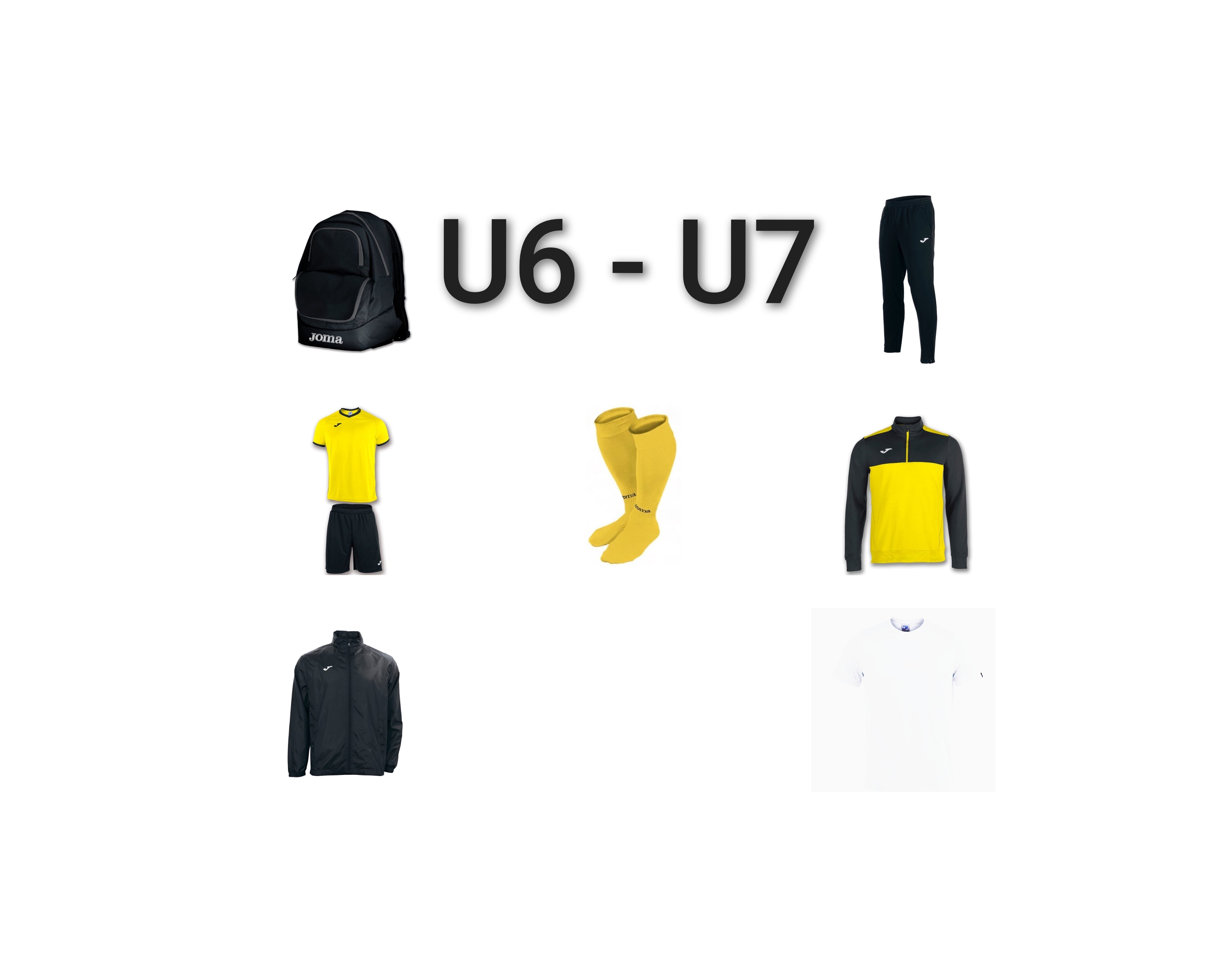 Komplet mini junior U6 - U7